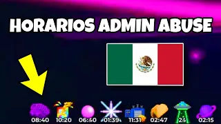 HORARIOS ADMIN ABUSE 26 AGOSTO + NUEVA ACTUALIZACION MEXICANA Steal A Brainrot Roblox