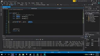 C Programming 25 Implementing Pointer Arithmetic