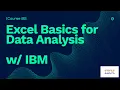 IBM Course 2 - Excel Basics for Data Analysis Part-1