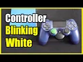 PS4 Controller Won t Connect Flashing White Light Best Tutorial