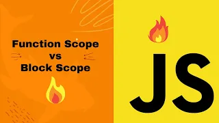Function Scope vs Block Scope Javascript in Hindi Javascript Scope