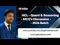 HCL - Quant Reasoning