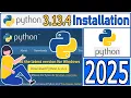 How to Install Python 3 13 4 on Windows 2025 Update Complete Guide