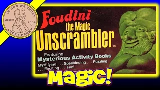 Download Foudini The Magic Unscrambler Mysterious Activity Kids Coloring Book Vintage 1977 Toy MP3