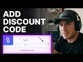 How To Add Discount Coupon Code To Stan Store 2026 Store Discounts