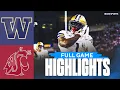 Washington Huskies vs Washington State Cougars Apple Cup Full Game Highlights