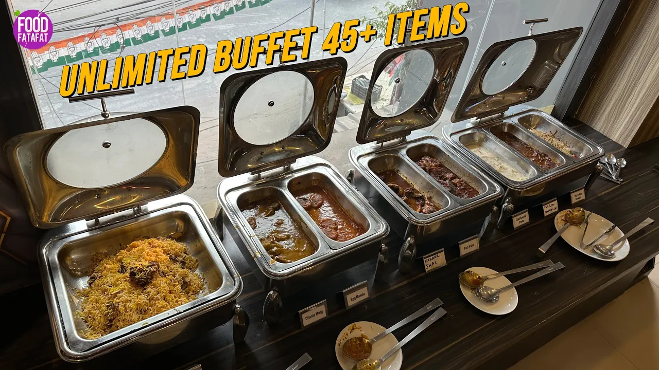 Unlimited Buffet 45+ items         The Air & Fire Buffet Kolkata