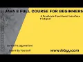 Predicate Static Method with Example Part 5 isEqual Java 8 features for Beginners