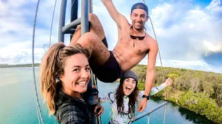 Anchor is stuck, we live HERE now 🙈 Expedition Drenched S3 Ep9