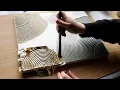 64 DIY Textured Wall Art with Gold Leaf Simple DIY Wall Art with Spackle