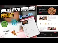 Online Pizza Ordering System Project in Spring Boot React JS with PayPal Google Map Integration