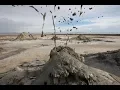 Fast-Moving Mud GEYSER The SLOW ONE 60Ft in24 hrs Creeps Across S Cali at San Andreas
