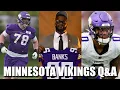Minnesota Vikings Q A Tiernan Banks Foot Surprise Cuts