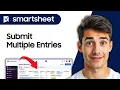 How To Create Multi Line Entries With One Form Submission In Smartsheet Step-by-Step Tutorial
