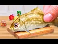 Download Lagu 🍣 Sushi Salmon Panggang Mini! Aromanya Bikin Lapar 😋Little Chef’s Table