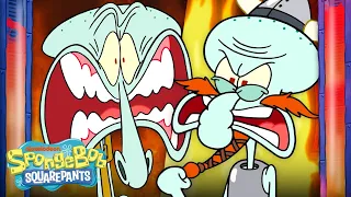 Ranking Squidward S Angriest Moments SpongeBob 