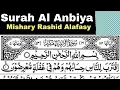 Download Lagu Surah Al-Anbiya Full | Sheikh Mishary Rashid Al-Afasy With Arabic Text (HD)