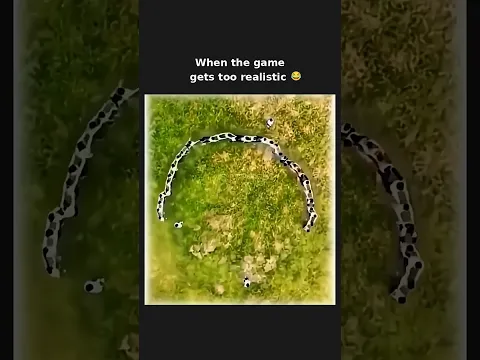 They really brought Snake to life 😂 subscribe for more #shorts