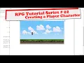 Pygame Creating an RPG Part 2 Player Character
