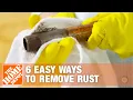 6 Easy Ways to Remove Rust from Tools Hardware The Home Depot