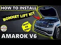Amarok V6 Bonnet Lifter Kit Install
