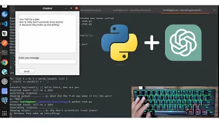 Make your Own ChatBot using OpenAI ChatGPT in Python ASMR