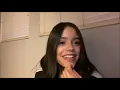 Jenna Ortega live Q A on YOU s instagram