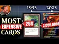 The Most Expensive Magic the Gathering Card Every Year MTG