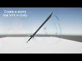 Create a sword trail VFX in Unity