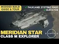 Meridian Star The Anvil Carrack of Starfield - Class M Explorer Starfield Ship Build Guide