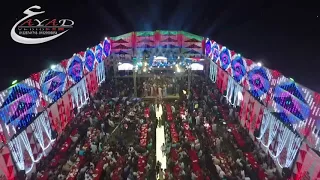 صالح الليثى ومصطفى محمود بيرقص وسايكو بيزمر مهرجان عائلات هنيدى المنوفية شركة عياد للتصوير والليزر دندنها