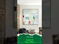 Modern Geometric Oil Painting