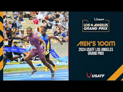 Download MP3 2024 USATF Los Angeles Grand Prix | Men's 100m