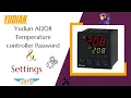 Yudian AI208 Temperature controller Password