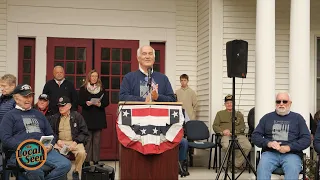 The Kingston Veterans Memorial Ceremony on the Local Seen