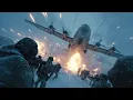 Download Lagu 2025 War Movie | Fighter jets rain missiles, soldiers stand firm, shooting back at planes.