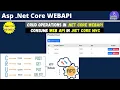 Create and Consume Web API in ASP NET Core C Full CRUD Operations API Consumption