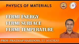 Fermi Energy, Fermi Surface, Fermi Temperature