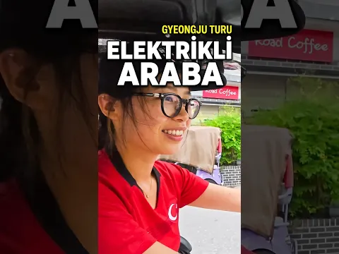 Hyeyeon ile Elektrikli Golf Arabası Macerası #shorts
