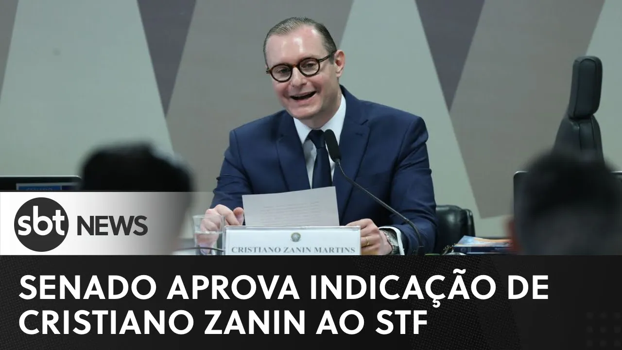 ???? SBT News na TV | Copom mantém taxa de juros em 13,75%; Senado aprova indicação de Zanin ao STF