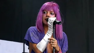 lily allen fuck you live performance glastonbury festival 2009 hd 