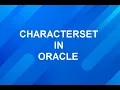 character set in oracle