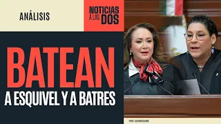 #NoticiasALasDos ¬ Dan revés a Batres y Esquivel: SCJN sí analizará la Reforma al Poder Judicial
