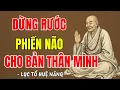 Download Lagu LỤC TỔ HUỆ NĂNG - Đừng tự rước phiền não cho mình bằng 3 điều này, nên nghe 1 lần ?