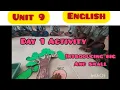 Unit 9 My Ennum 1 warm up and Introducing big and small page 62