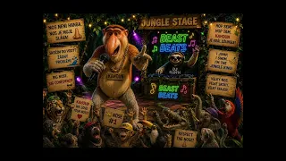 Proboscis Monkey The Monkey with the BIG Nose Rap for Kids Beast Beats