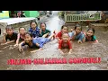 Keseruan rahma ceria Hujan hujanan