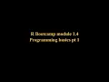 R Bootcamp module 1 4 pt 1 functions