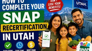 How to complete your SNAP recertification in Utah