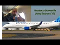 TRIP REPORT United Airlines Embraer E175 Houston IAH to Brownsville BRO